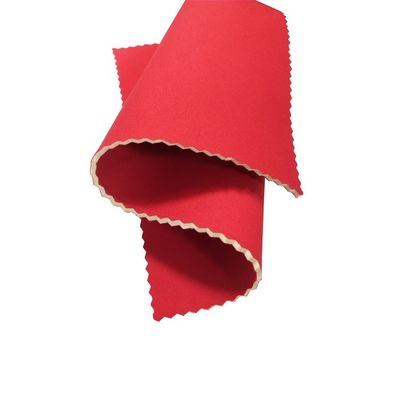 Sports Guards Soft 4mm SBR Neoprene Fabric Sheets With Nylon Fabric Single Side and Double Side Optional