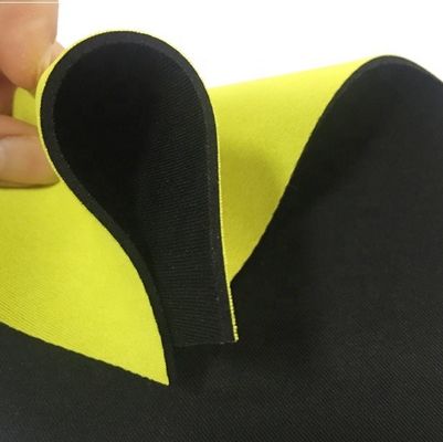 2 Side Neoprene Coated Nylon For Cover , Sbr 4mm Neoprene Fabric, Elastic Fabric, Suitable For Sports Goods, Protective Gear Fabric, Waterproof Fabric