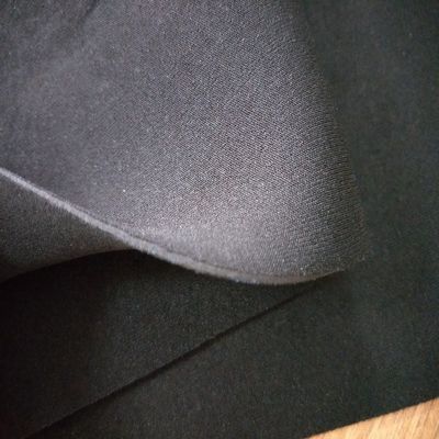 35-45 Shore A 3Mpa CR Rubber Laminated Neoprene Fabric Sheet For Socks