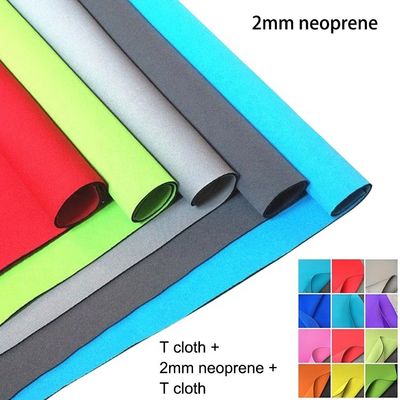 Colorful Adhesive Neoprene Sheet Roll SCR SBR CR For Diving Suit Non Slip