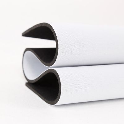Plain Polyester White Neoprene Fabric Sheet Waterproof 135*330cm Size