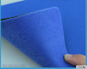 Chemical Resistance Soft Neoprene Fabric , 3-7MM SBR Neoprene Sponge Foam