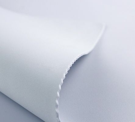 Stretch 2mm CR Smooth Skin Laminated Neoprene Fabric Sheet For Haircut Collar