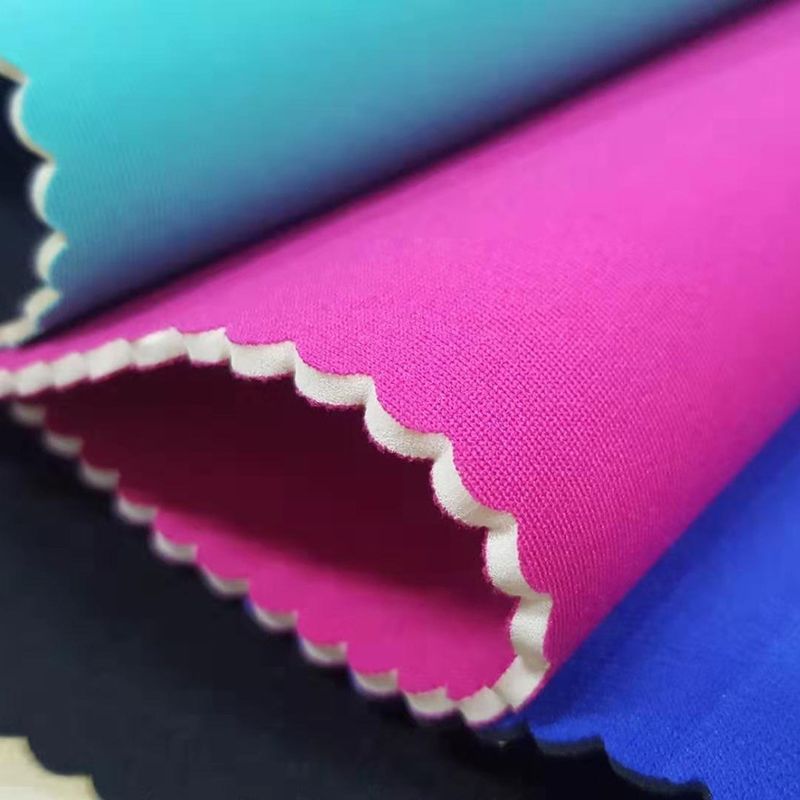 0.5mm Shore A Rubber Neoprene Spandex Fabric Waterproof For Cloth / Bag, Ultra-Thin, Elastic Fabric, Waterproof And Heat-Insulating, Outdoor Fabric