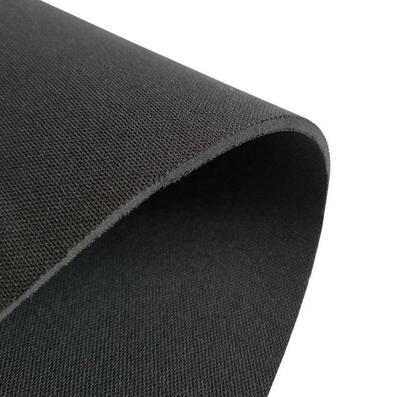 ROHS 1 - 10mm Black Double Sided Neoprene Fabric Sheets for Printing