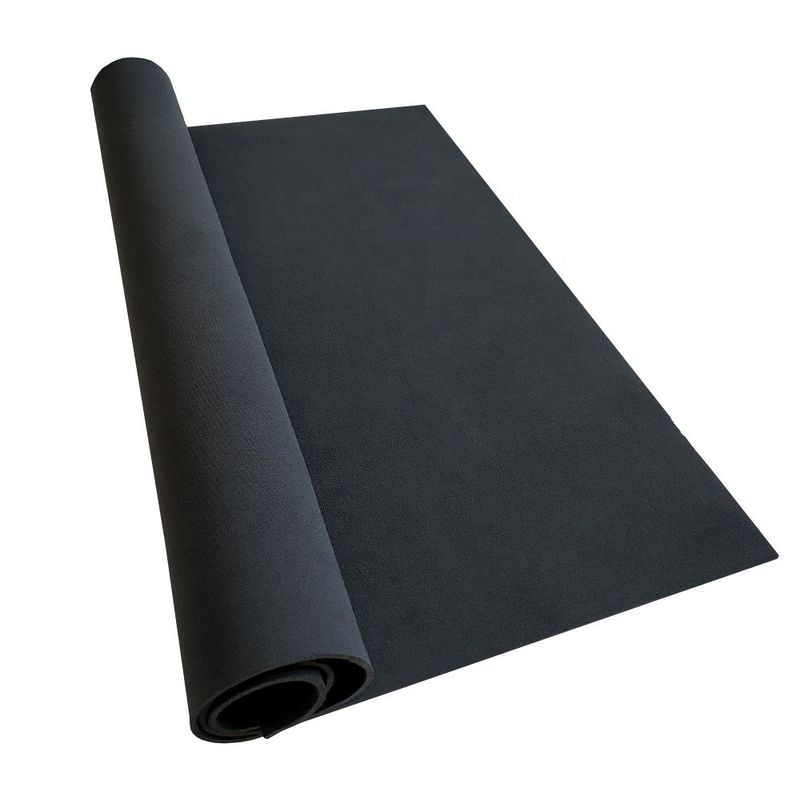 CR Laminated Waterproof Rubber Sheet , 75D Neoprene Rubber Material