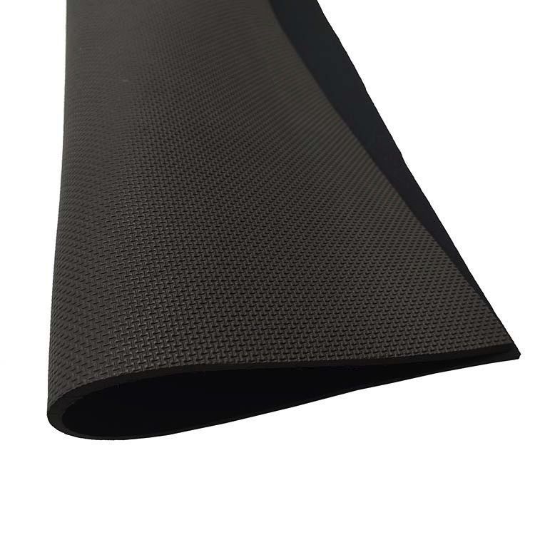 Black Shockproof Neoprene Sharkskin Rubber Roll 1.5MM-40MM Thickness
