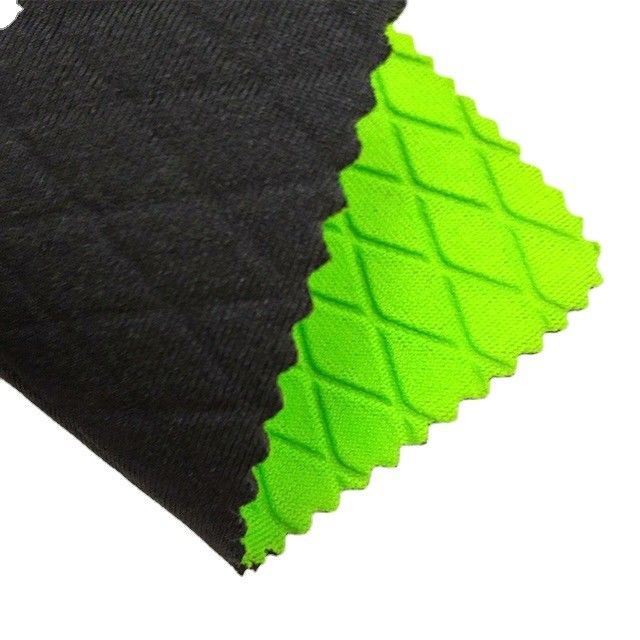 Anti-slip 1.5-5 mm Emmbossed Neoprene Fabric Nylon Coated Elastic Customized Pattern Stylish Yoga pads Belts