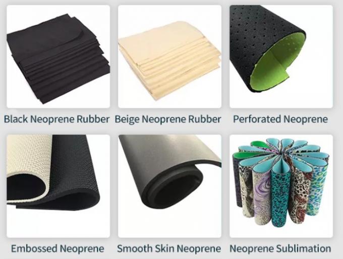 Waterproof Wetsuit Fabric By The Yard , SBR 3MM Polychloroprene Fabric